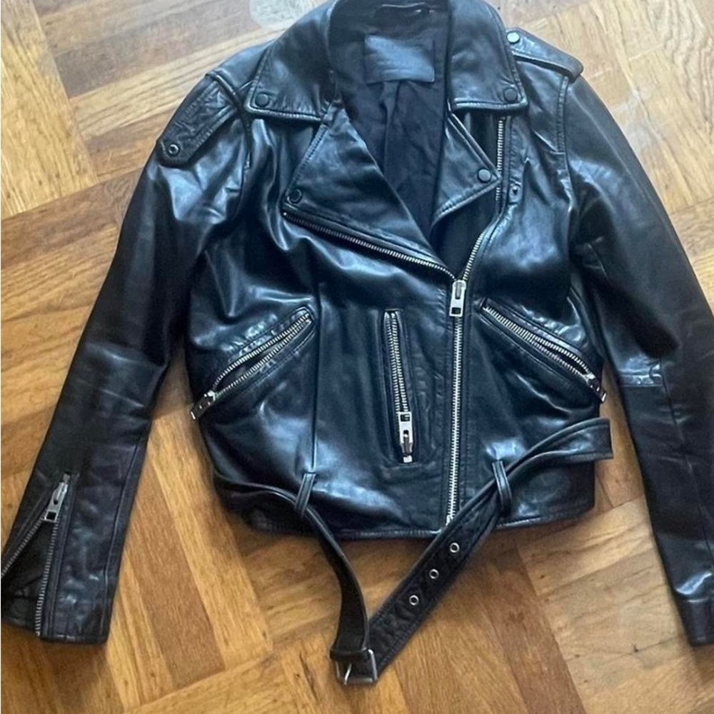 AllSaints Balfern Leather Jacket